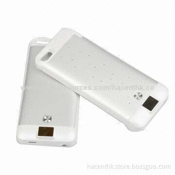 Power Bank Cases for iPhone 5, 5V at 1A Output